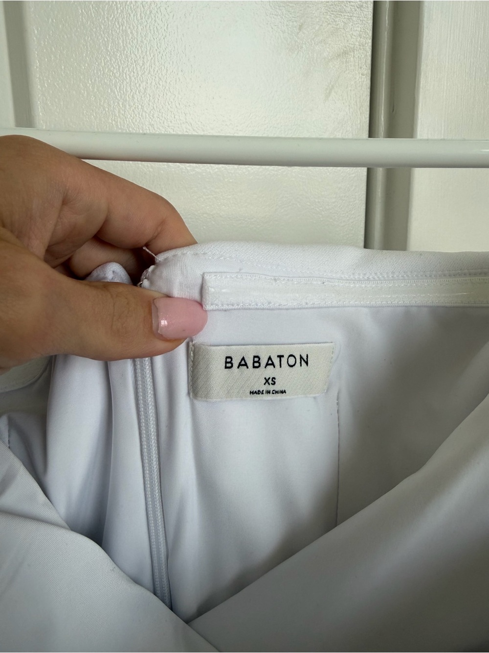 Aritzia FIGUREKNIT™ EYECATCHER MINI DRESS
BRIGHT WHITE, Size: XS - Picture 3 of 5